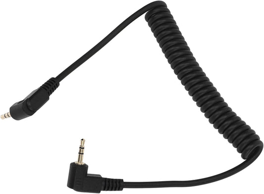 2.5mm CB2 3.3ft 2.5mm 100cm Camera Remote Control Shutter Release Cable Cord, to Male Flash PC Sync Cable, Compatible
