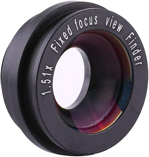 1.51X Pssopp Durable Fixed Focus Viewfinder Eyepiece Magnifier Eyecup for DSLR Camera Good Helper for Short and Long