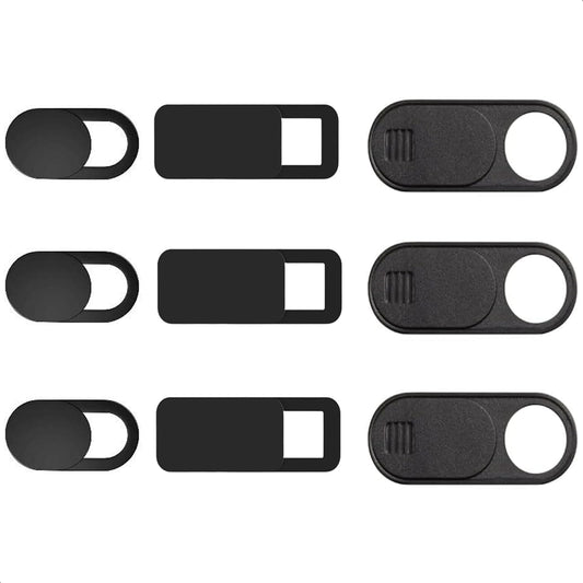 California JOS 9 Pack(3 3 3 0.03 inch Large + Medium + Small) Ultra Thin Webcam Cover Slide Camera Blocker Protect Your