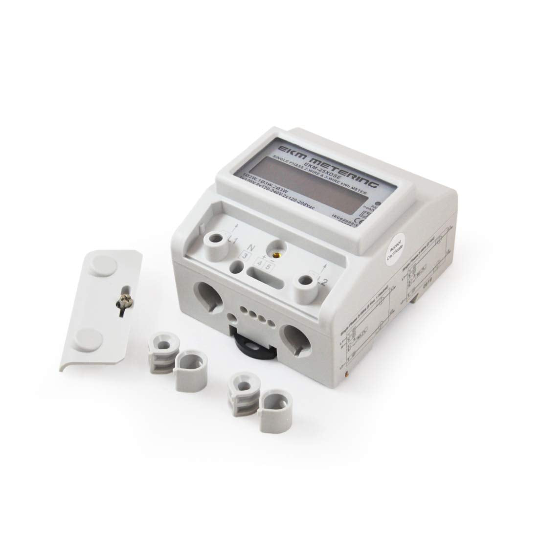 Universal Single Phase kWh Meter, 2 or 3-Wire, 120V up to 120/240V, 100A, 60Hz
