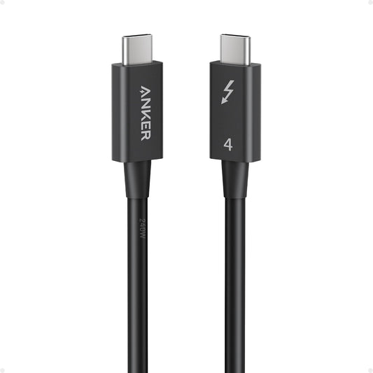4 8K/4K Display/40Gbps USB4, 4/3, 16(240W, 2.3FT) Anker Thunderbolt Certified USB C to USB C Cable, Compatible