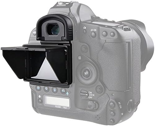 1DX 1DX 1DX2 Camera LCD Sun Shade Sun Hood Camera LCD Viewfinder Professional Optical Sunshade with Screen Protector