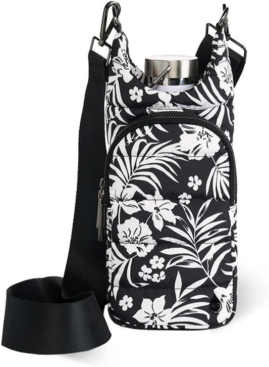 WanderFull® Original HydroBag® Collection, Water Bottle Holder w/Strap & Phone Pocket, Hands-Free Crossbody Water Bottle Bag