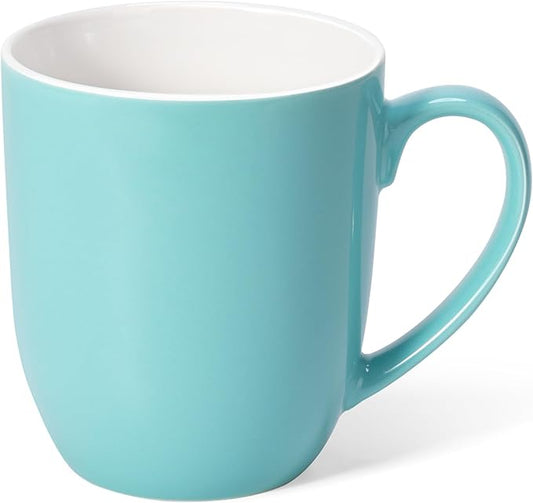 Urbanstrive 16 oz Large Coffee Mug with Handle Tea Cup Novelty Coffee Cup for Men Women Office Work, Blue
