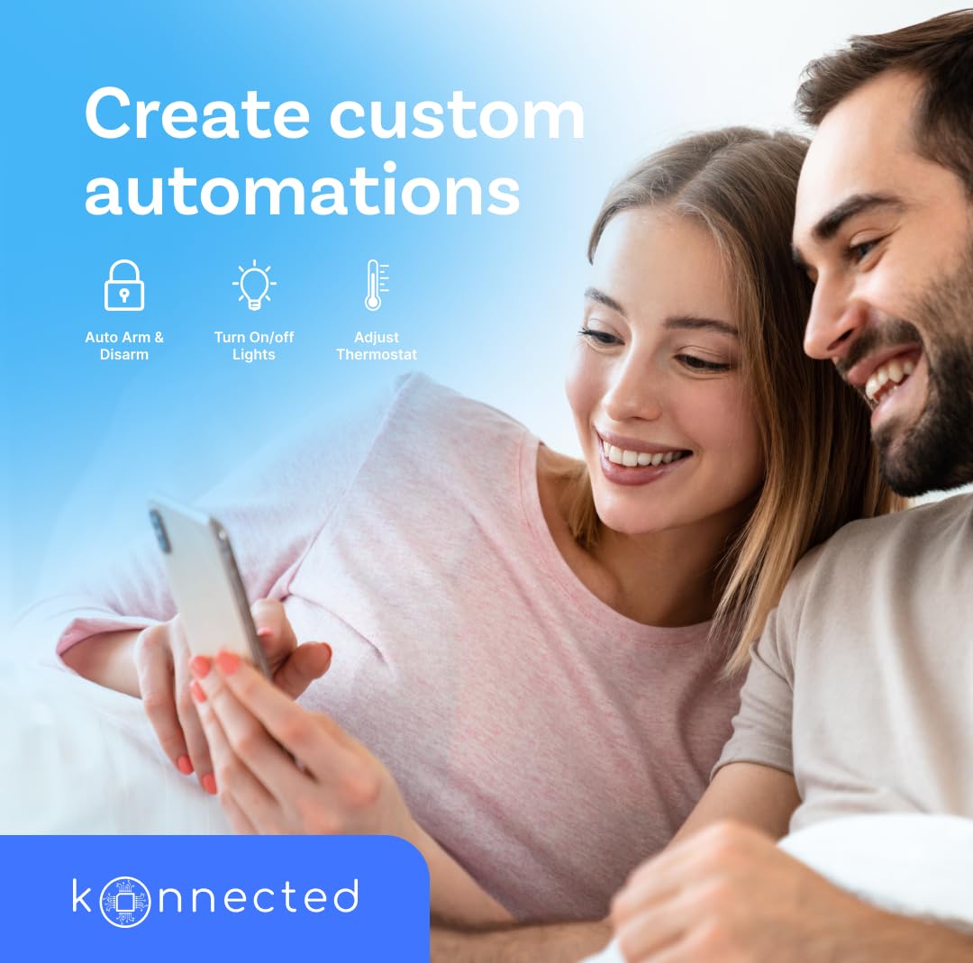 12-Zone Wired Smart Alarm Panel - Konnected Alarm Panel Pro (Board Only) - Make Wired Alarm System Smart - SmartThings, Alexa - No Batteries - No Monthly Subscription - Wi-Fi - Ethernet - PoE