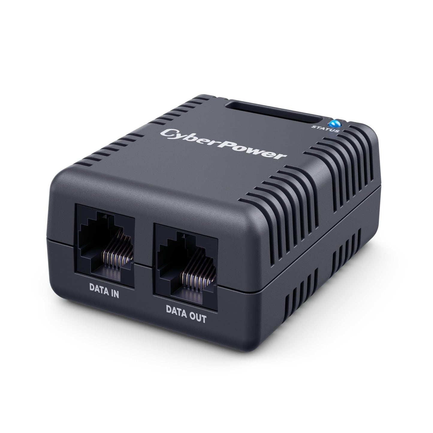 CyberPower SNEV001 Environmental Sensor, Monitors Temperature & Humidity, 12V RJ45 Ethernet Ports, 10ft Cable, Compatible with RMCARD205/305, Black