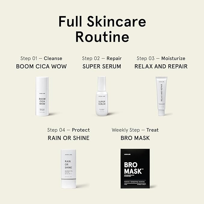 BRO MASK: Korean Face Mask for Men | 2 Pc. Hydrating Anti Aging Sheet Masks Contain Vitamin C, Vitamin E, Hyaluronic Acid, Hydrolyzed Collagen for Face Care, Acne Treatment (4 X 4 Packs)