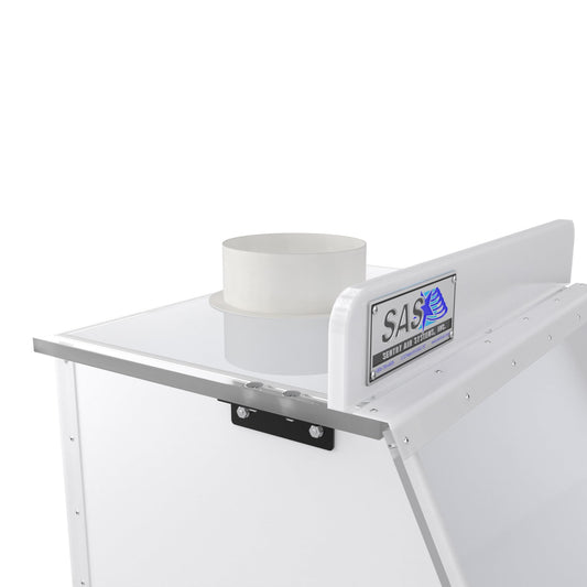 18" Wide Ducted Fume Hood, Exhaust Hood for Laboratory Control, Chemical Fumes, Pharmaceutical Compounding, 3D Printing, and Other Odors