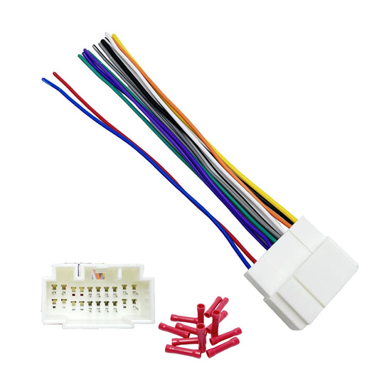 20Pin 1999-2011 1999-2008 2001-2008 Car Radio Wiring Harness for Honda Acura Suzuki Aftermarket Car Stereo Wiring