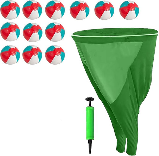 Granny Pants Yard Game, Granny Pants Outdoor Game, YardGames for Adults, with Bouncy Balls and Pump, Field Day Games for Adults, for Birthdays, BBQs, Beach and Backyard Games