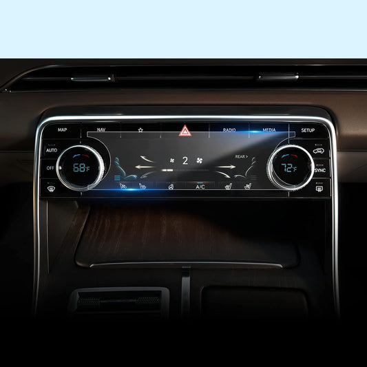 2023 2024 GV80 LFOTPP Car A/C Climate Display Screen Protector for Genesis Auto Accessories Car Infotainment Stereo