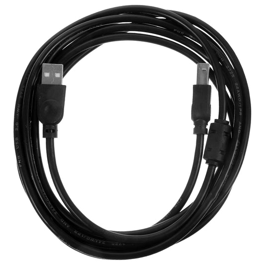 2.0 3 USB Printer and Copier Cable Meter Black, USB Cable for Fax Machine and Computer, Office and Home Printer
