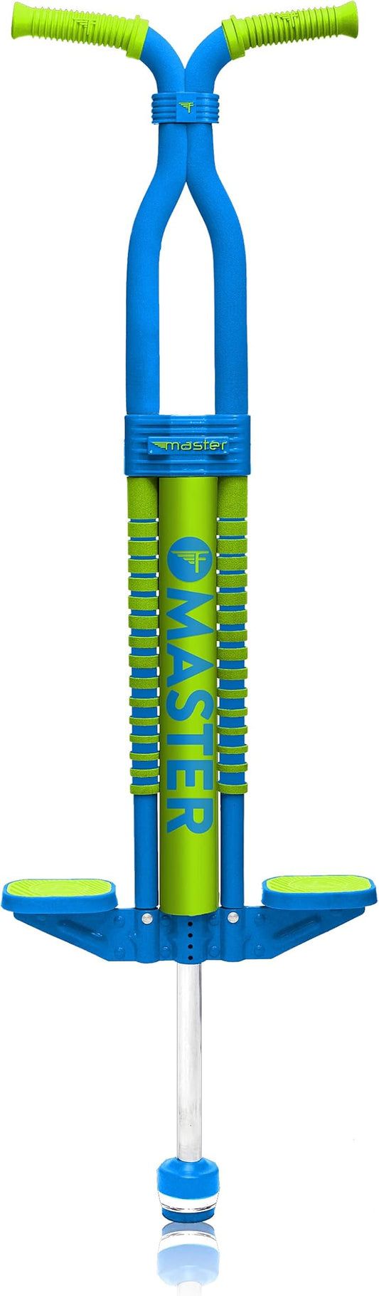 Flybar Master Pogo Stick for Kids Ages 9+, 80–160 lbs – Easy Grip Handles – Active Exercise Toy for Tweens & Teens – Outdoor Toy with Non-Slip Foot Pegs for Boys and Girls – No Assembly Needed