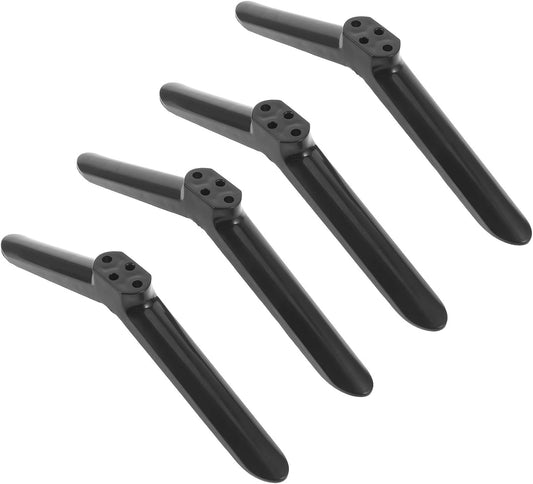 2 40 Inch Pairs TV Stand Replacement Legs with Screws, Non-Slip Support Feet Compatible with Flat Screen TVs, Tabletop