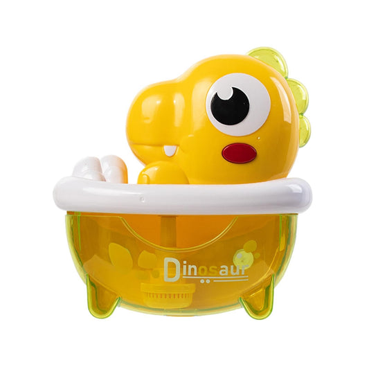 Bath Bubble Machine - Light-Up Dinosaur Shape Toy - Automatic Bubble Maker Bathroom Toy - for Birthday Party Outdoor Garden Pool Beach Kids Girls Aged 1-8
