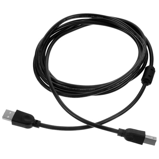 2.0 3 Vaguelly USB Printer Cable for Copier and Scanner, Meter Black USB Cable for Computer Accessories, Office