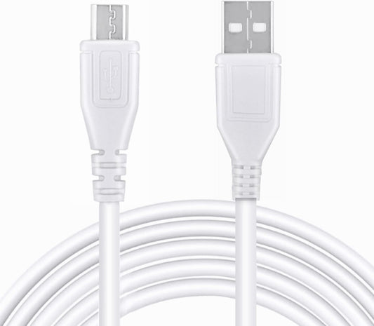 3.3ft S-100 White Micro USB Power Charging Cord Cable Lead Replacement for Sound Oasis White Noise Machine & Speaker