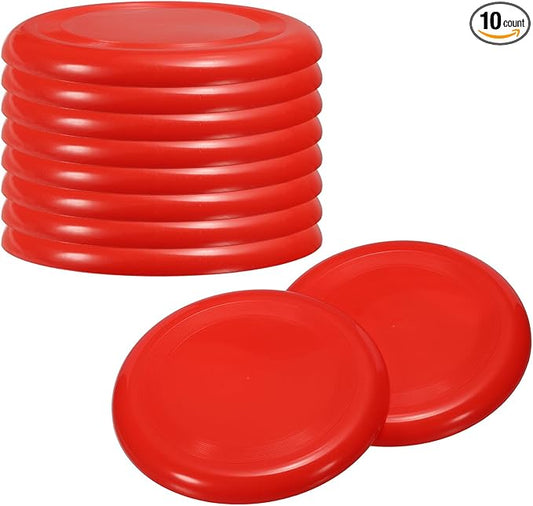 PATIKIL Flying Disc Colorful Plastic Flying Disk Flyer for Outdoor Sports Training Playing Lawn Game
