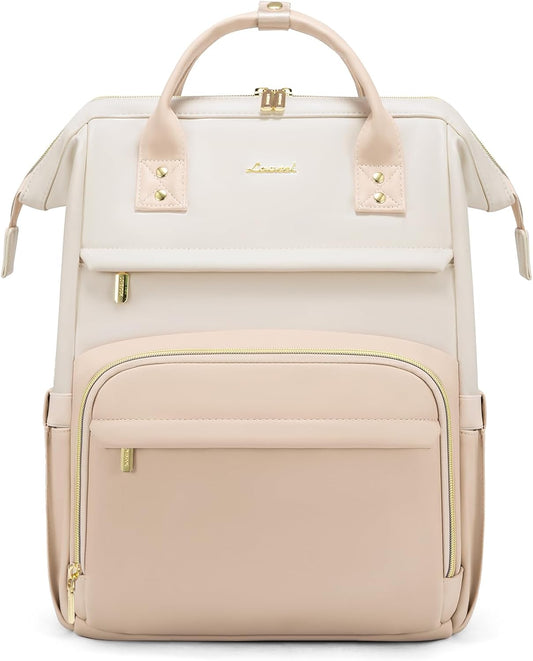 Backpack Women,18 inch Backpack Backpack Backpack LOVEVOOK Leather for Leather Laptop Women,Professional Work Nurse