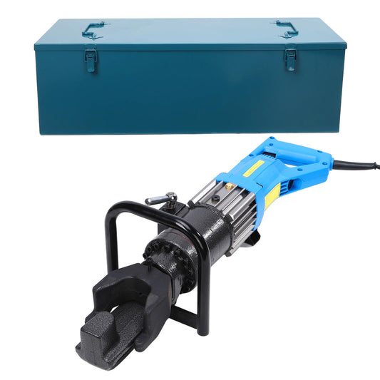 5/8 Inch Electric Rebar Bender 1400W Rebar Bender 110V Hydraulic Rebar Bending Machine 2s Fast Bends for 5/32’’ to 5/8’’ (10–16mm) 60Hz Electric Rebar Tool for Construction & Roadwords Use(HRB-16)