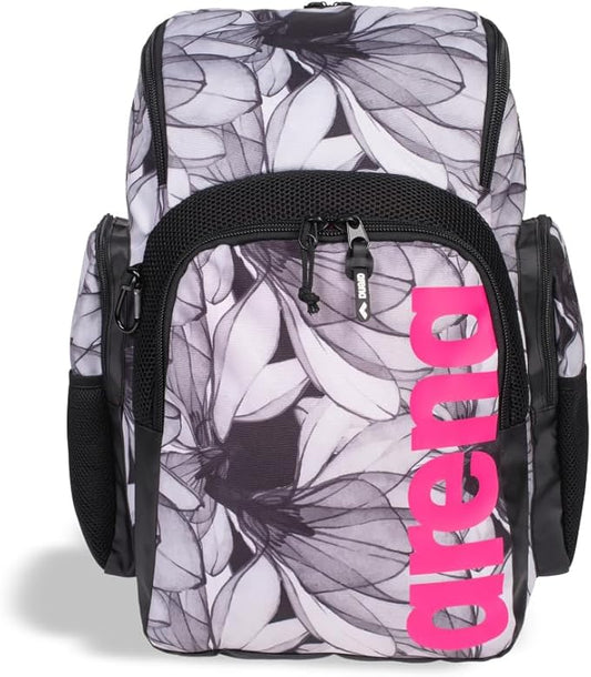 Arena Spiky III Backpack 35 Unisex Travel Gym Rucksack for Men and Women, Training Gear Equipment Bag for Swimmers, 35 Liters