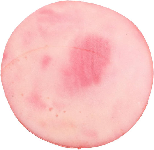 3.2 Inch Totority Artificial Luncheon Meat Model Faux Meat Slice Kitchen Decor Photo Prop for Restaurant Display