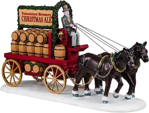 Lemax Christmas Village | Christmas Ale Delivery Figurine - 43710