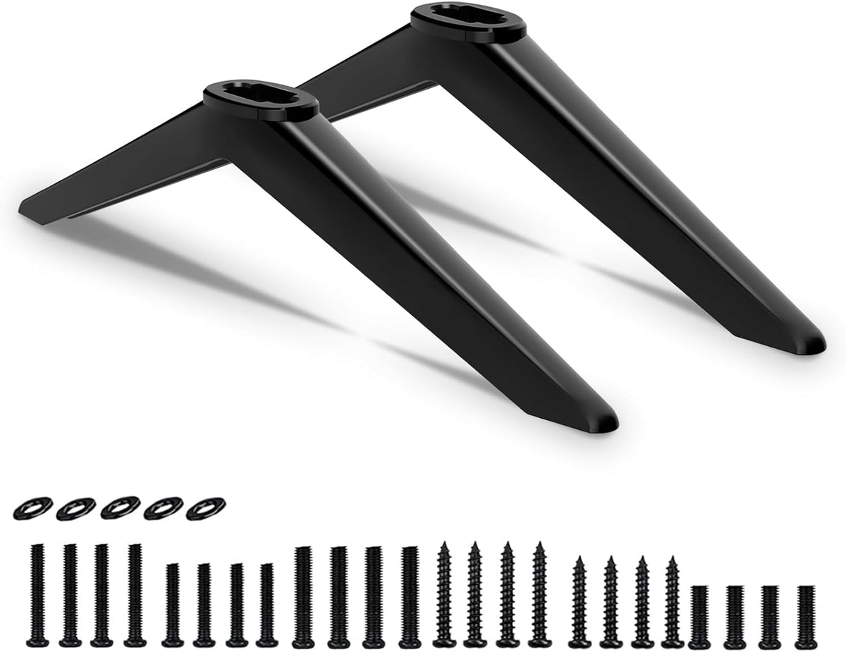 Motiexic 32L310U19 32L310U20 43LF421U19 50L420U, 32" 43" 50" Set, TV Legs for Toshiba TV Stand Base Replacement, Only
