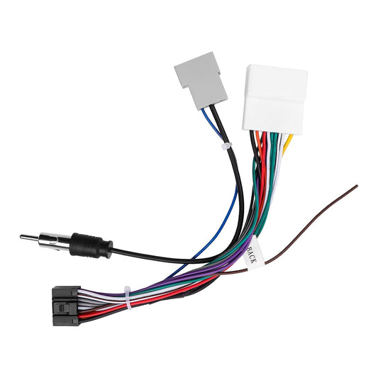 20072013, 16-Pin Car Stereo Wiring Harness for Nissan Altima, Rogue, Murano, Qashqai, Sentra Plug & Play Cable