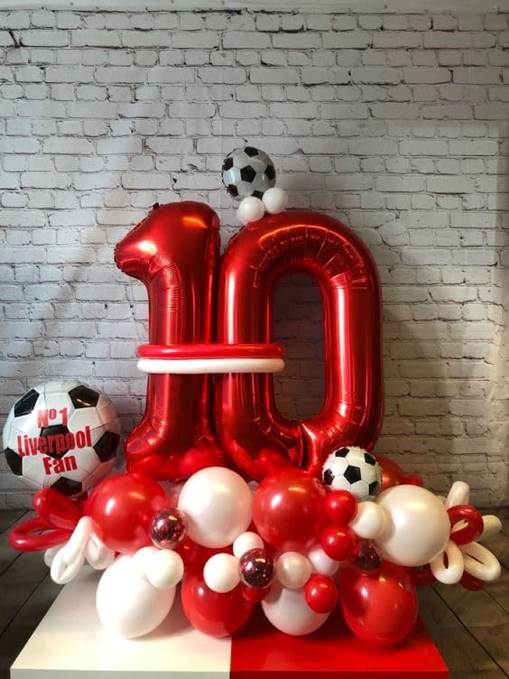 Red Number 15 Balloon - 40 Inch Birthday Decoration for 15th Birthday Parties | Perfect for Girls & Boys