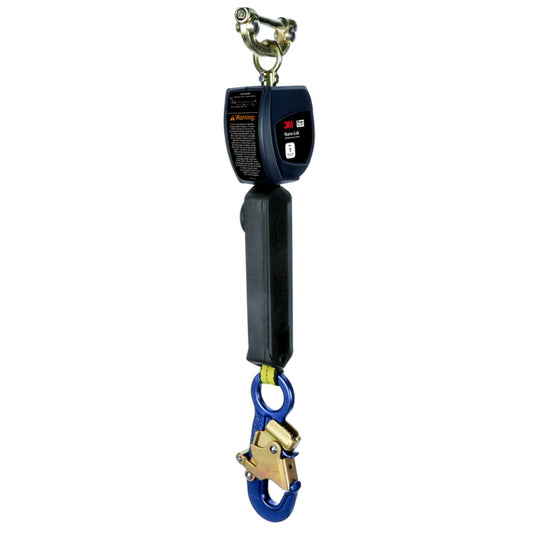 3M™ DBI-SALA® Nano-Lok™ Personal Self-Retracting Lifeline, Web Aluminum Snap Hook, 3100524, 6 ft., Class 1, ANSI