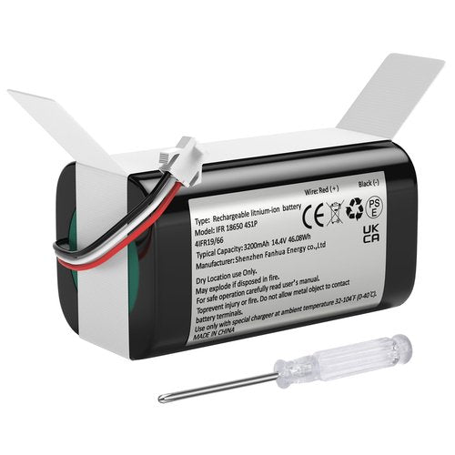 JIIKER Replacement Battery Compatible with eufy G40 Series,G30 Series,RoboVac 11/11S/11S+/11S MAX/12/15C/15C MAX, G10 Hybrid, G20, G30, G35, G35+,RoboVac Vacuum