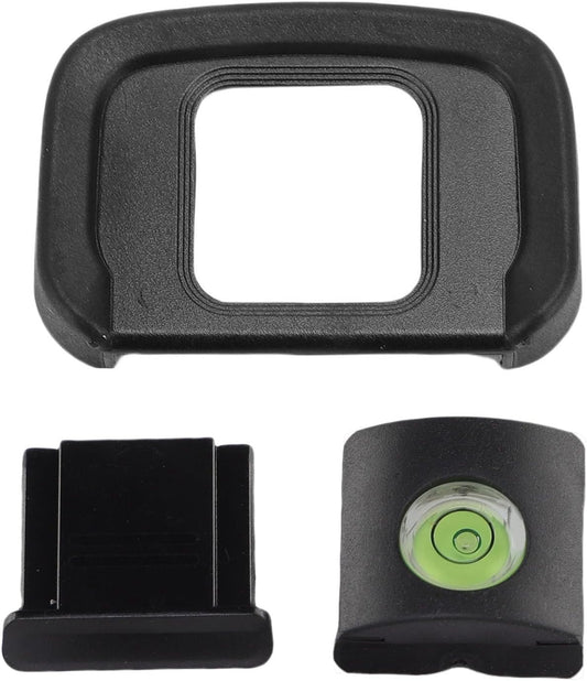 3 1 Set, Z50 Jonlaki in Eyecup Hot Shoe Cover Bubble Level Soft ABS Silicone Viewfinder Eye Cup with Light Blocking