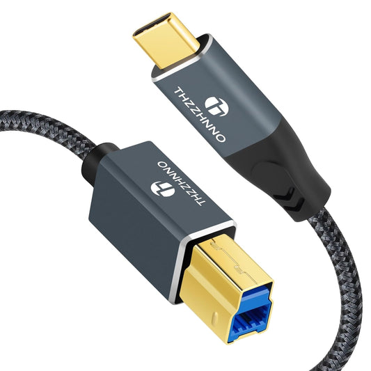 3.3FT, 3.0 3.1 USB C to USB B Cable Type C Male to Type B Male Printer Cable USB Type B Compatible with Docking