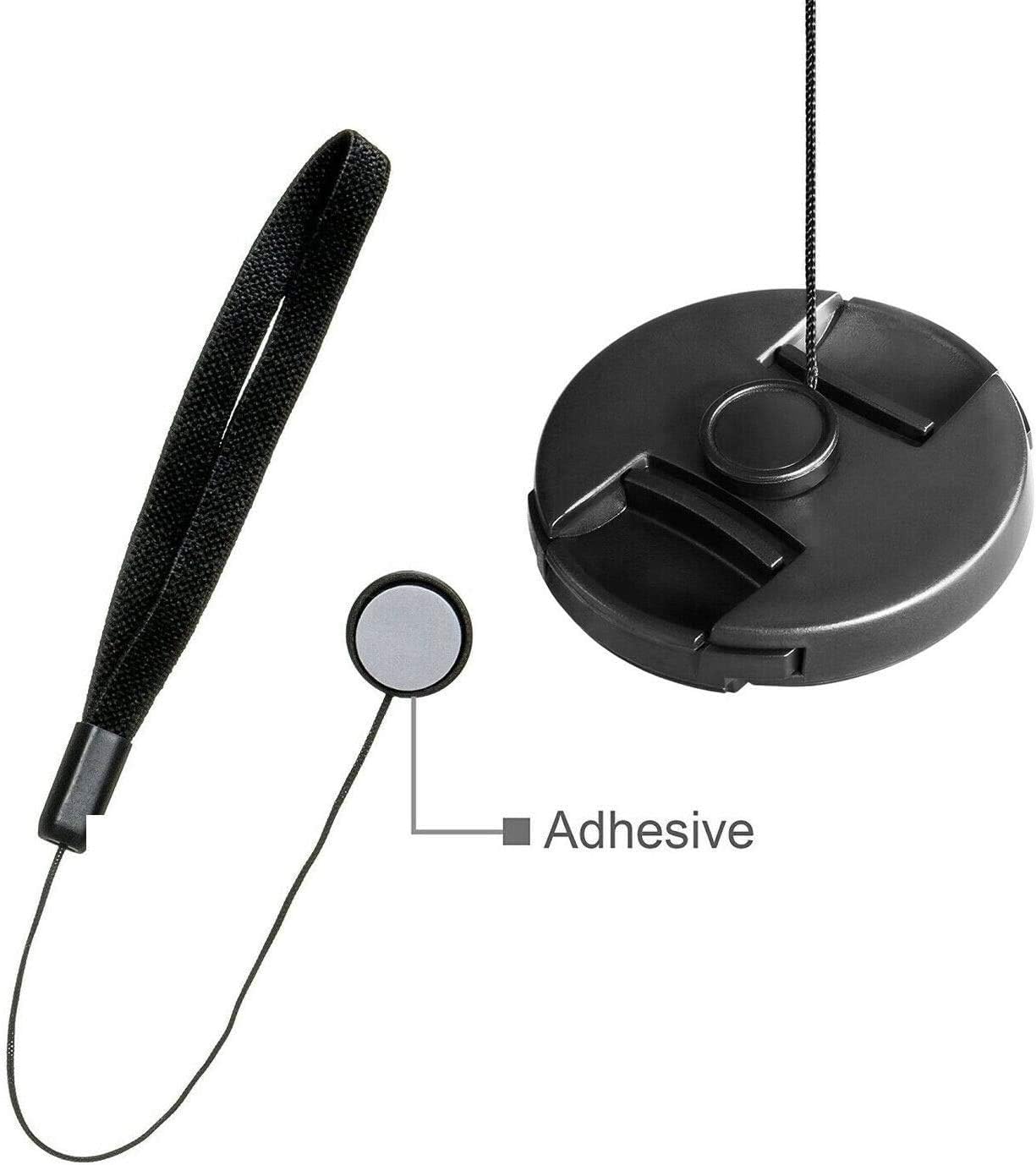 Digital Nc Pinch DMC-GH1 (62mm) Lens Cap Center for Panasonic LUMIX + Lens Cap + Microfiber Cloth