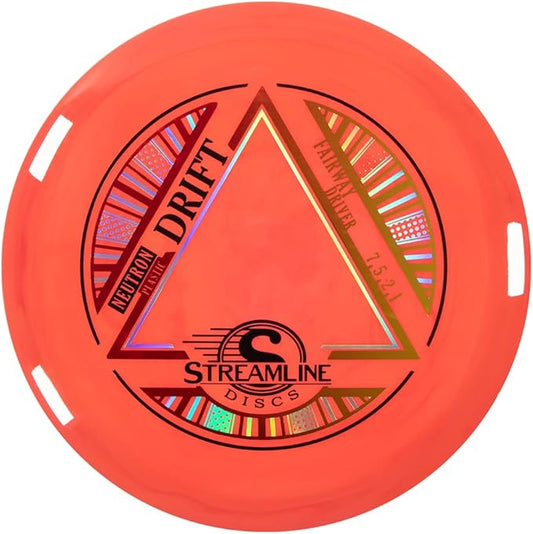 Streamline Discs Neutron Drift Disc Golf Fairway Driver (165-170g / Colors May Vary)