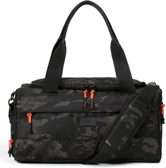 Vooray 22L Boost Duffle Bag – Small Gym Bag for Men and Women, Lightweight Travel Duffel with Shoe Compartment, Durable Sports Tote for Fitness, Training, Overnight Use, and Weekend Trips