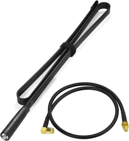 BINGFU 136-520MHz 42.5 inch 3 BF-F8HP UV-5R UV-82 BF-888S GT-3 Dual Band VHF UHF Foldable CS Tactical SMA Female Ham