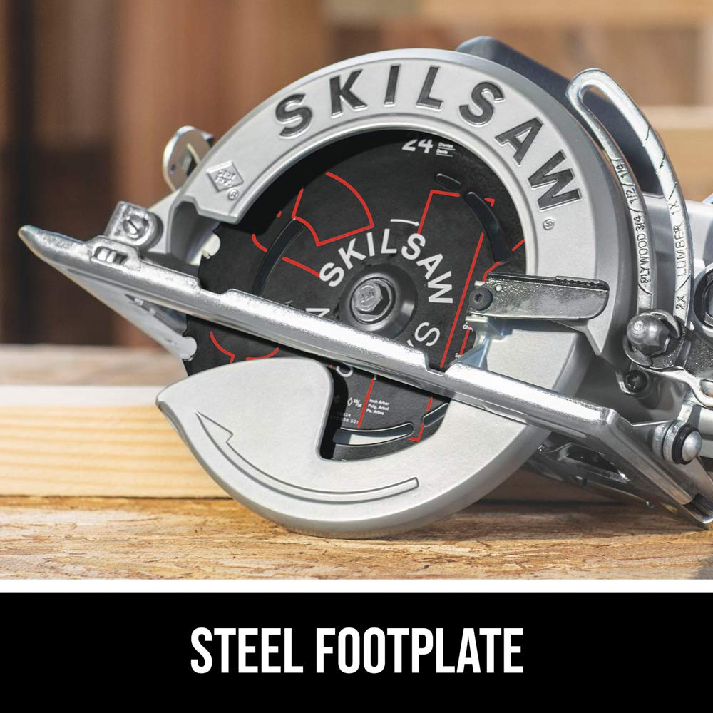 SKILSAW SPT77W-01 15-Amp 7-1/4-Inch Aluminum Worm Drive Circular Saw