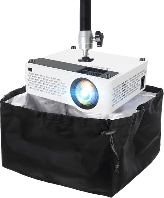 2-Be-Best 9.4" 7.6" 7" Projector Dust Cover, Small Projector Cover Dust-Proof Waterproof Protector for Projectors on