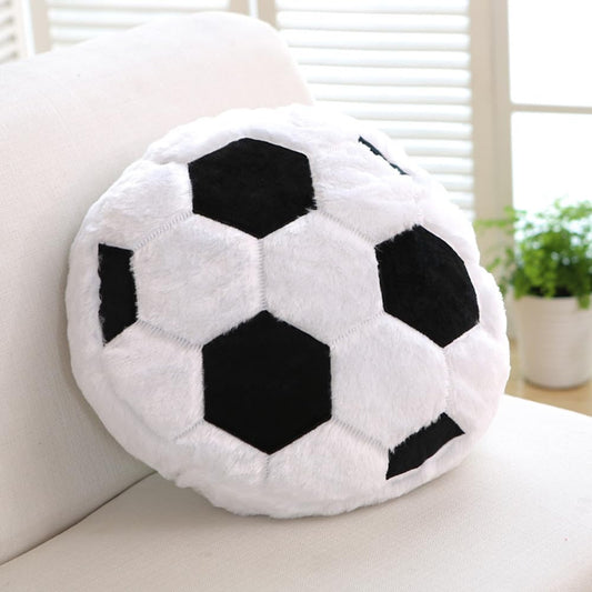 18inch Soccer Balls Plush Pillow Soft Fluffy Stuffed Throw Pillows Toy Durable Soccer Balls Plush Toys,Home Decor Cushion,for Kids Boy Girls Children Sports Toy Gift