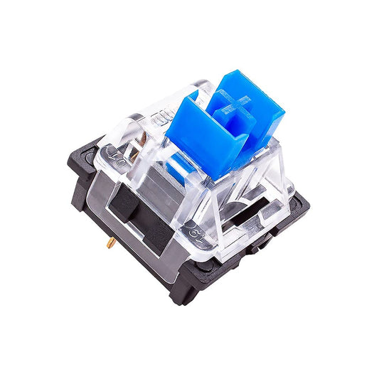 3-pin 50gf 20 Pack 1 OUTEMU Blue Switches Tactile Clicky - DIY Replacement for Mechanical Gaming Keyboard - with Switch