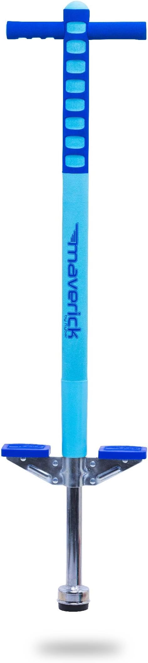 Flybar Maverick Pogo Stick for Kids Ages 5+, 40 to 80 Pounds, Perfect for Beginners, Easy Grip Handles, Anti-Slip Pegs, Outdoor Jumper Toys for Boys & Girls, Outside Toys for Kids