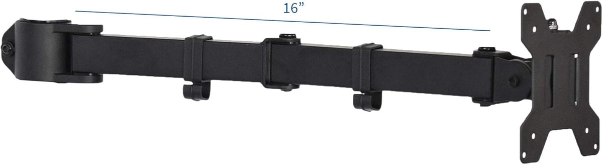VIVO 1 27 inches, PT-SD-AM01A Fully Adjustable Single Monitor Arm for Desk Mount Stand, Monitor Arm for Screen up
