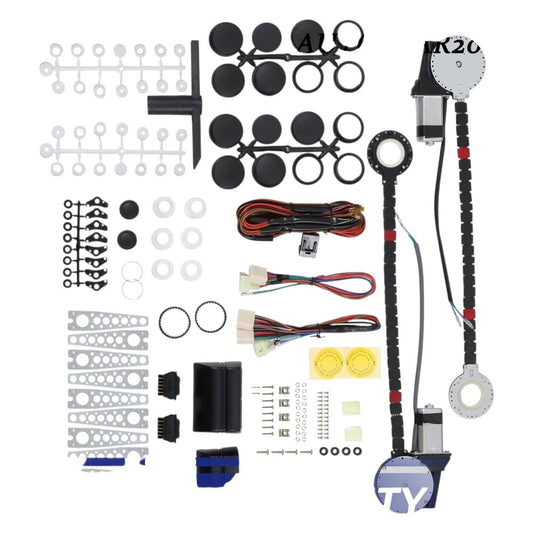 Replacement Parts For Universal Electric Power Window Lift Regulator Conversion Kit Pickup 2 Door NEW Model-A2001S-1514
