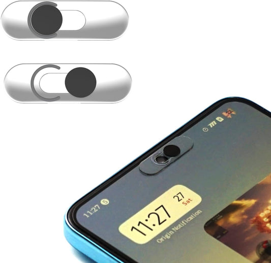 2 Pack Front Camera Cover -Smartphones Webcam Cover Protect Privacy, Camera Privacy Covers Compatible for Galaxy, Pixel