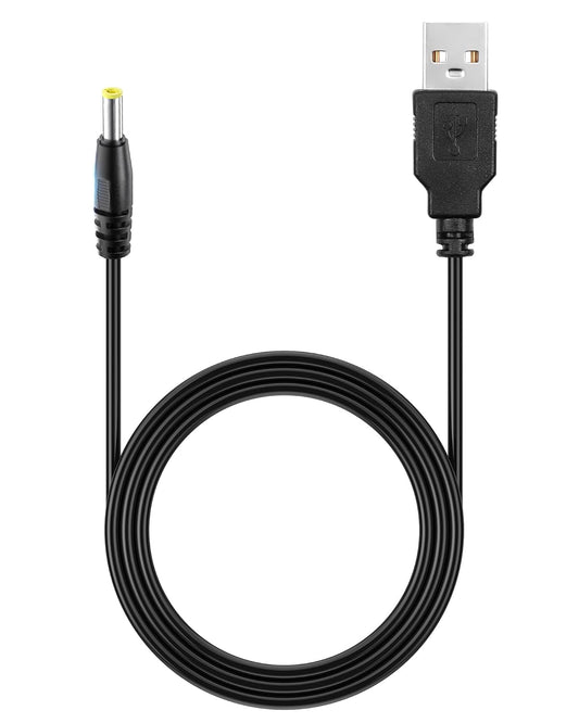4FT, 1000, 2000, 3000 (1, PSP Charger Cable USB to PSP Power Charging Cord Compatible with PSP PSP PSP Black)