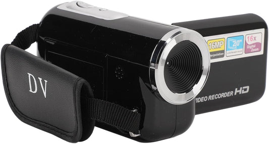 16MP 1080P 16X 2.0inch 1/4 Inch Camcorder Digital Zoom Rotatable Screen Anti Shake USB Port Threaded Hole Video Camera