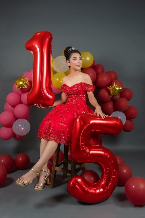 23 Balloon Numbers - 40 Inch Red Foil Birthday Balloons for Women | Perfect for 23rd Birthday Celebrations