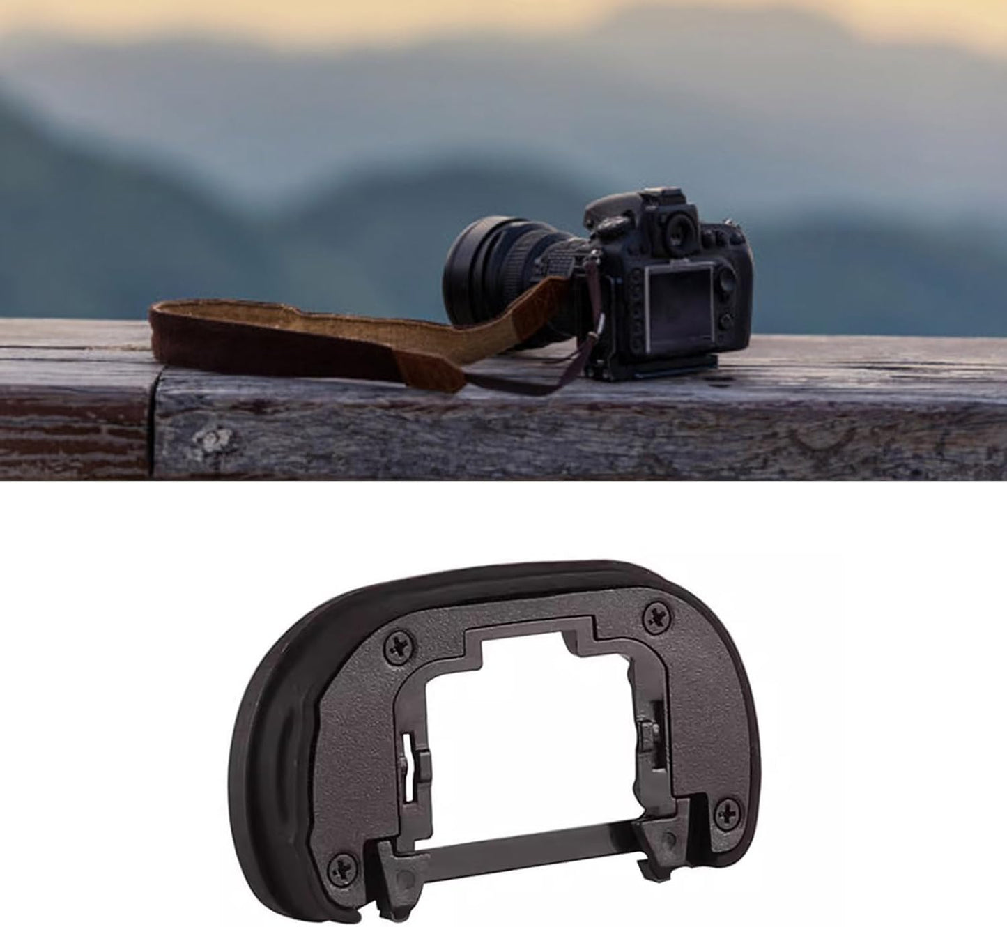 YWLUUOO EP18 Comfortable Silicone Eye Cup Eyecup for Precise Viewfinder Protecting in Outdoor Photography Camera